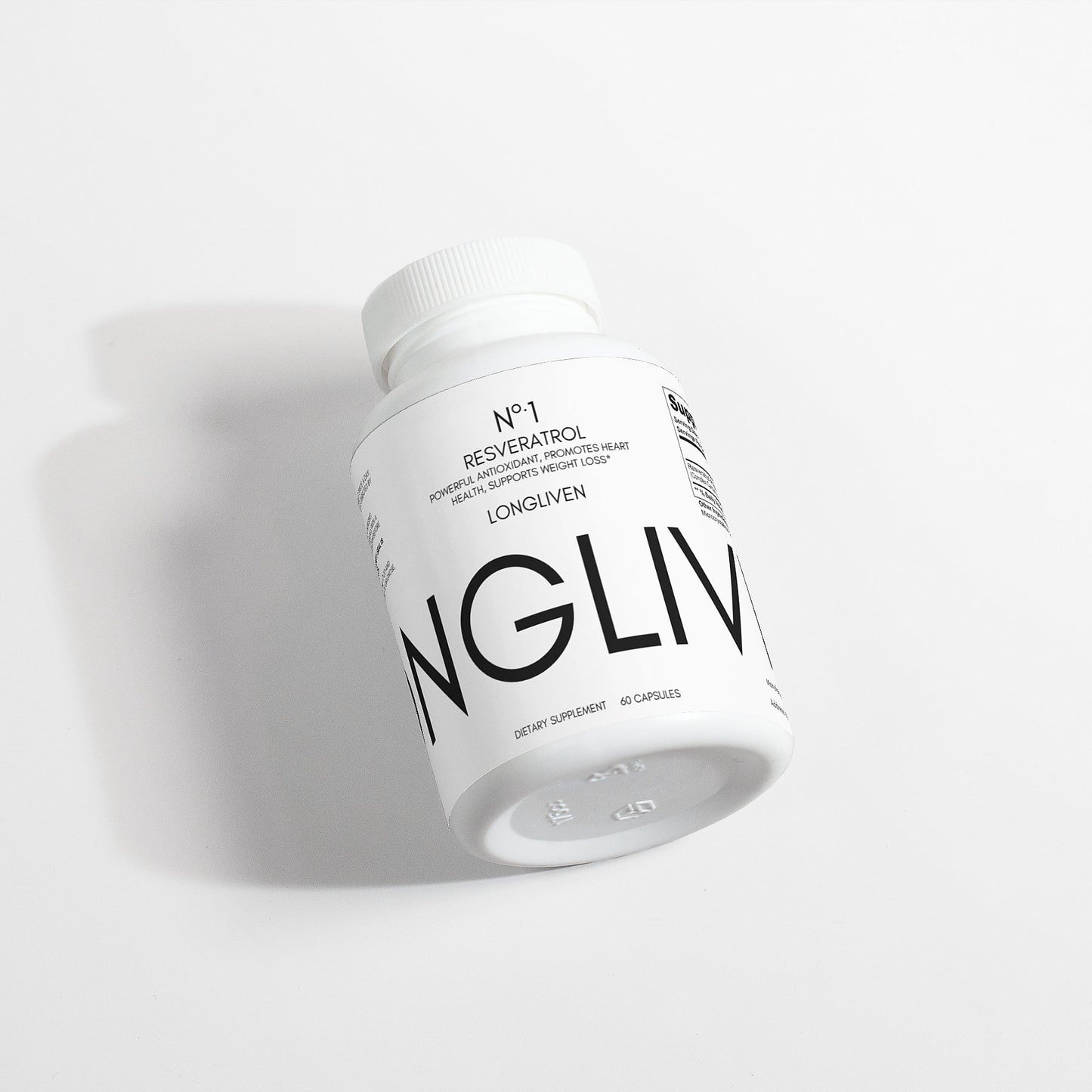 N° 1 Resveratrol - 60 Capsules